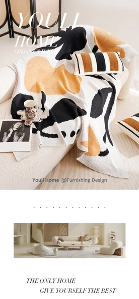 Retro Dokuma Yastık Kılıfı - Kahverengi Kenarlı Bereket Desenli Kare - 45x45cm - İç Dolgulu - Resim 8