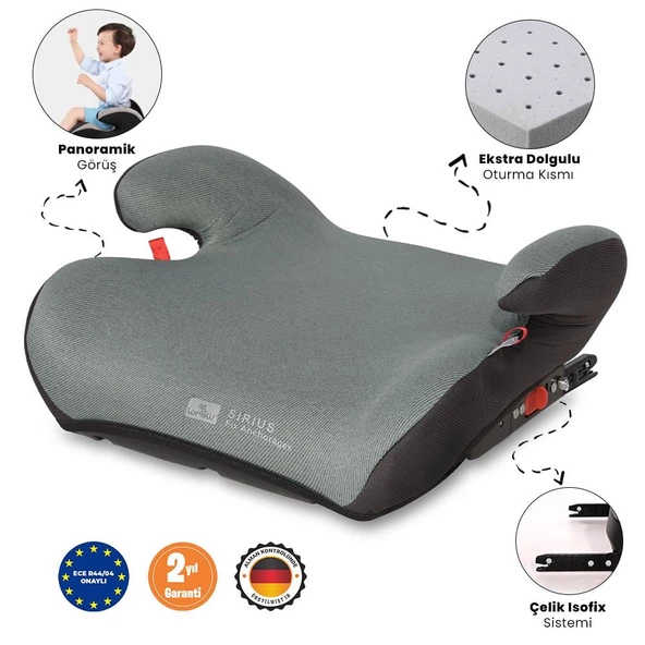 Lorelli Sirius Fix İsofix Çocuk Yükseltici - 9