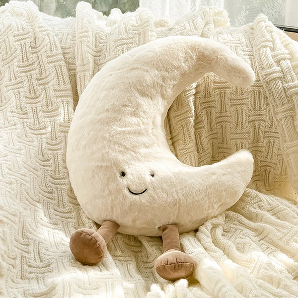 Ay Peluş Yastık - 48cm