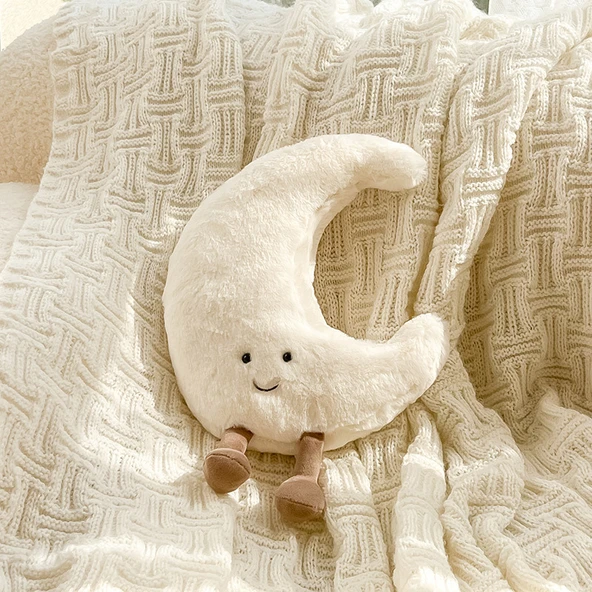 Ay Peluş Yastık - 28cm