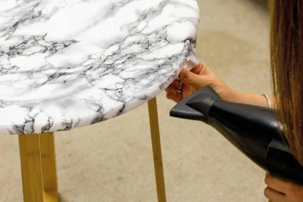 D-c-fix 446-0047 Kendinden Yapışkanlı Mermer Desen Folyo (45cm x 2mt) - Resim 5