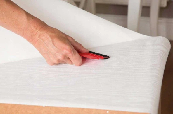 D-c-fix 546-8078 Kendinden Yapışkanlı Beyaz Ahşap Folyo (67,5cm x 3mt) - Resim 7