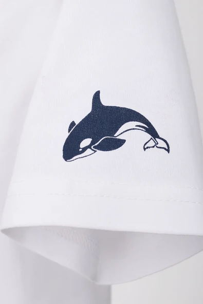 Erkek Bisiklet Yaka Basic Düz Kısa Kollu Gri T-shirt - 4