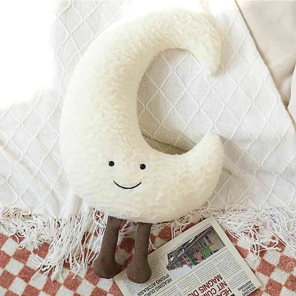 Çocuk Odası Ay Minderi - Büyük Boy 60cm