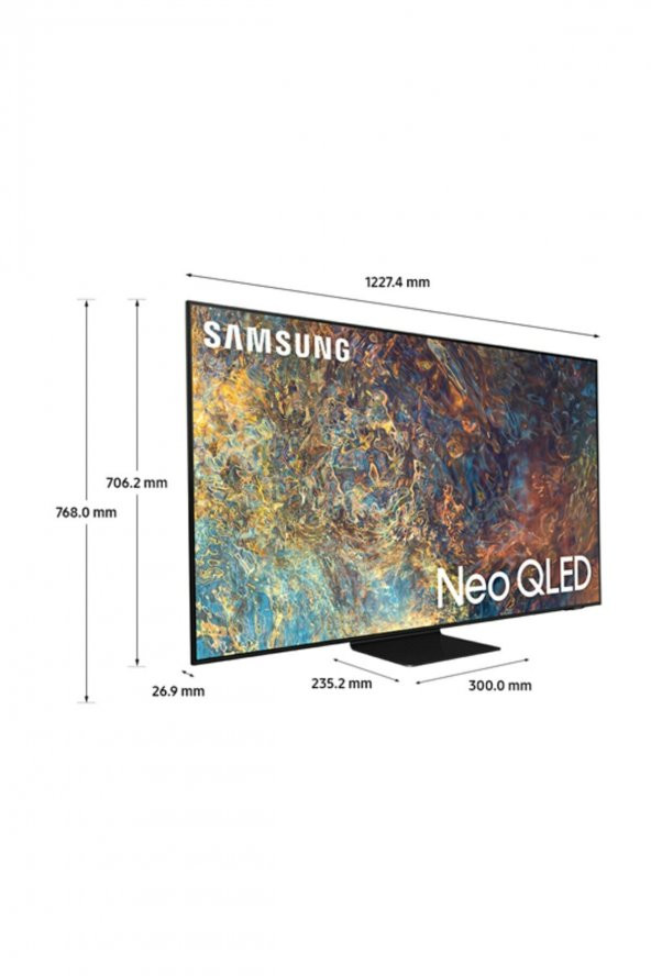 SAMSUNG 55QN90B 55" 139 Ekran Uydu Alıcılı 4K Ultra HD Smart Neo QLED TV - 4