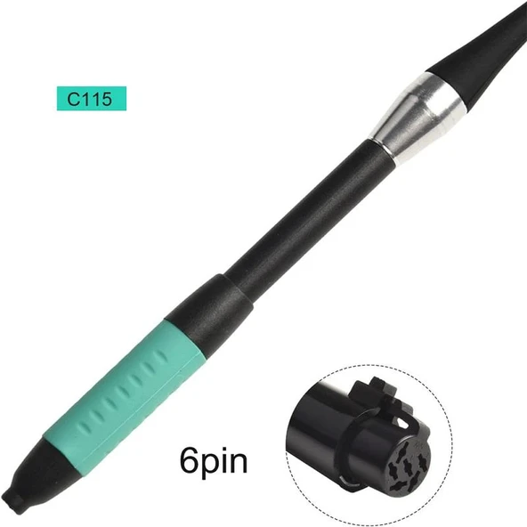 Bakon BK602 Pro İntelligent Isı Ayarlı 2 in 1 Havya İstasyonu - 6