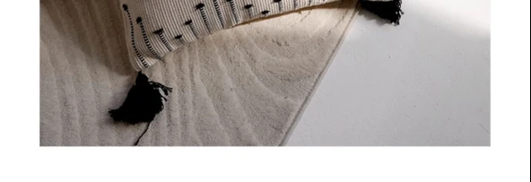 Fas Çok Desenli Yastık 30x50 cm - Kılıf + İç Dolgu - 9