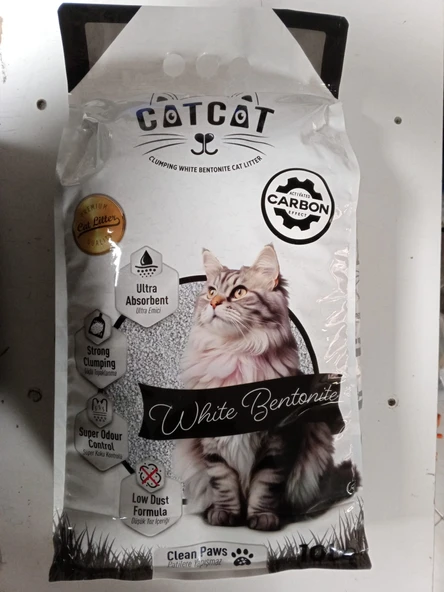 CatCat Aktif Karbonlu Kedi kumu 10 L, Orijinal Paket