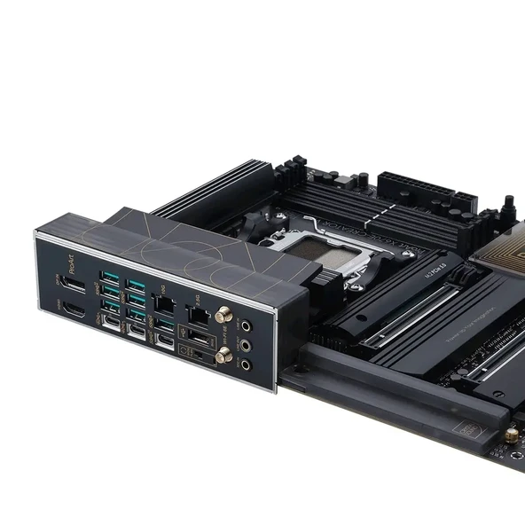 Asus Proart X670E-Creator Wıfı Amd X670 Am5 Ddr5 6400 2Xusb4(Thunderbolt) Hdmı 4X M2 Usb3.2 Wifi 6E Aura Rgb 10Gbit + 2.5Gbit Lan Atx Anakart       - Sıfır - 5