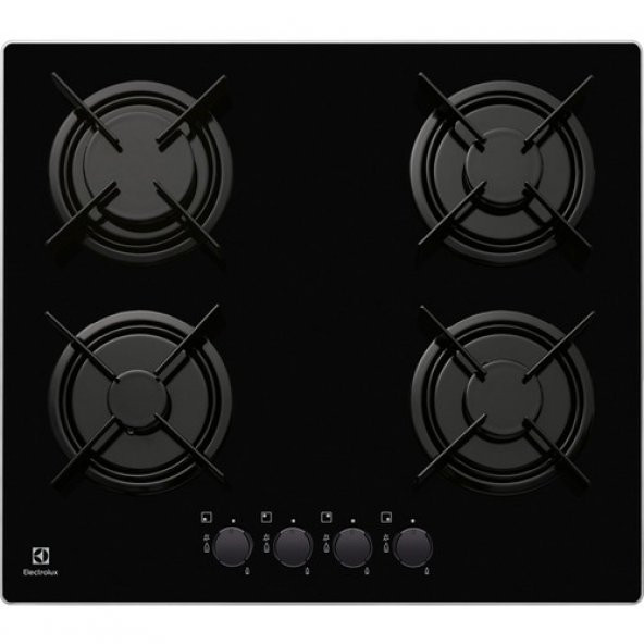 Electrolux EGT6242NVK Siyah Cam Ankastre Ocak - 1