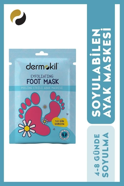 DERMOKİL PEELİNG ETKİLİ SOYULABİLİR AYAK MASKESİ 30 ML