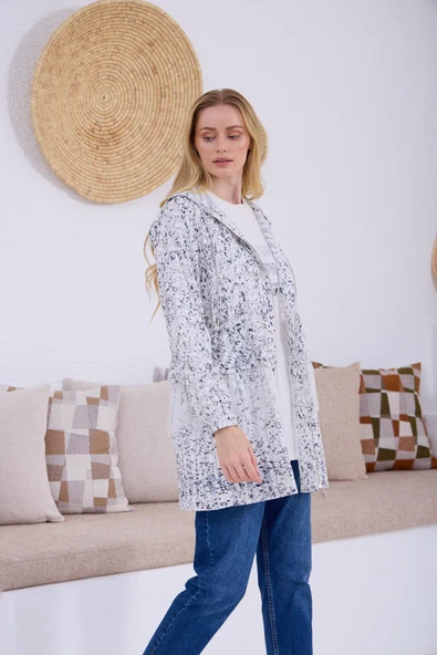 DANTEL DETAYLI DESENLİ TAKIM - 3