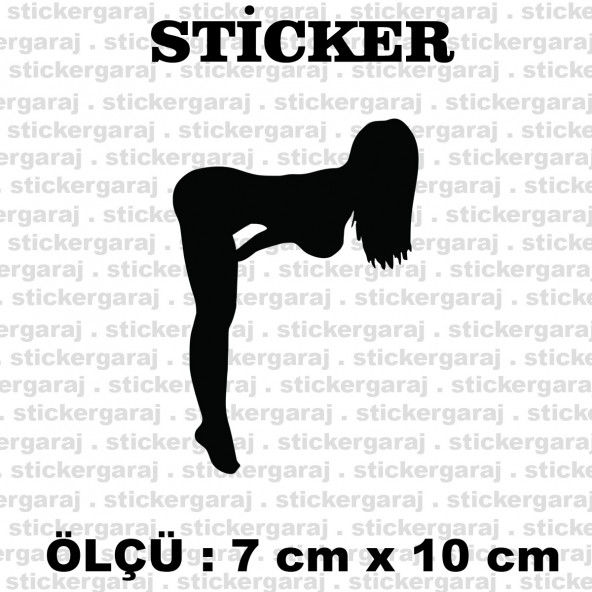 kadın dans  2 adet sticker otomobil motosiklet kask atv laptop pc tablet buzdolabı kapı cam araba sticker etiketleri