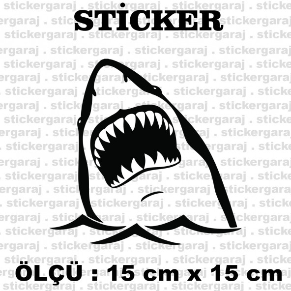 sörf köpekbalığı saldırısı  2 adet sticker otomobil motosiklet kask atv  cam araba sticker etiketleri