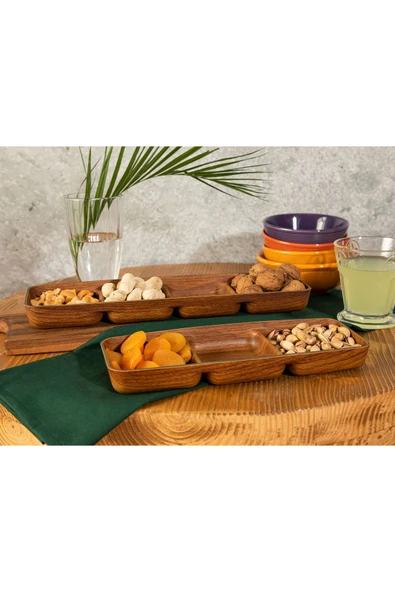 Marivi Dört Bölmeli Çerezlik 33cm - Resim 2