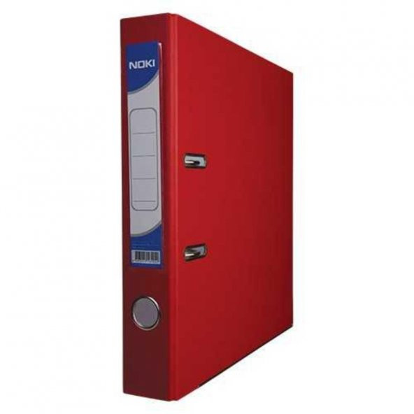 Büro Klasör Dar Kırmızı Noki Kırmızı Büro Klasörü Halkalı 1 Adet