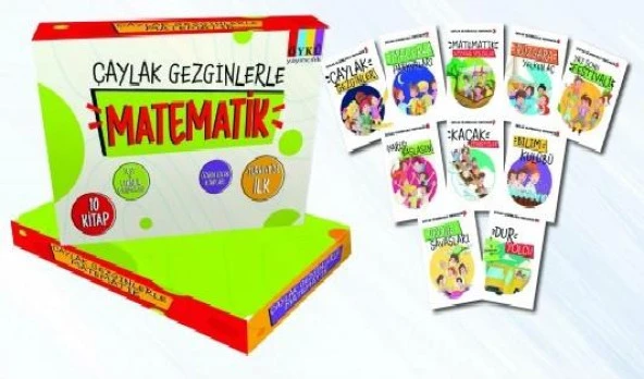 Öykü 4. Sınıf Çaylak Gezginlerle Matematik Hikaye Seti 10 Kitap