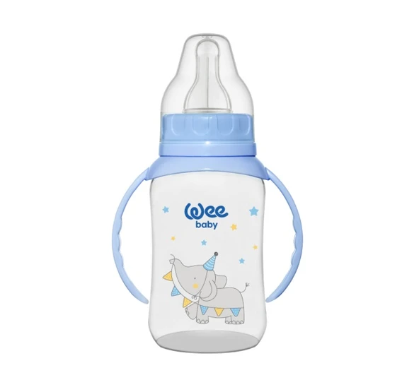 Nessiworld Wee Baby Kulplu PP Biberon 150 ml 744 - Resim 3