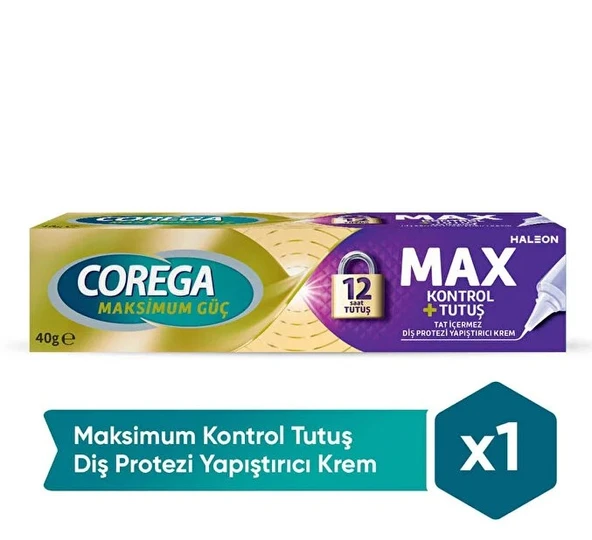 COREGA MAKSİMUM KONTROL YAPIŞTIRICI KREM 40G TÜP