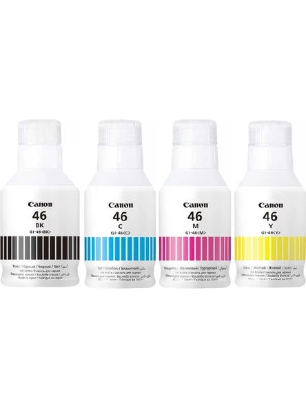 Canon Gı-46 Mürekkep Takım / Maxify GX6040 / GX6050 / GX7040 / GX7050 / GX70558 (Kutusuz)