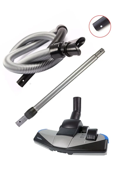 Philips FC 9214 Marathon Süpürge Hortumu TriActive Başlık Boru Seti MARATH Pimlii 3lü Seti FC 9214
