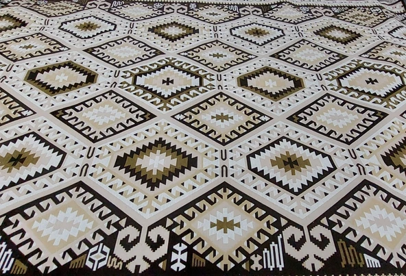 Etnik Bohem Tribal Halı Örtüsü, 6m2 Kalın, Çok Amaçlı - 4