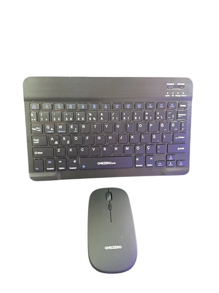 ST4470 Kablosuz Ultra Slim Şarjlı Mini Bluetooth Klavye Mouse Set - 3