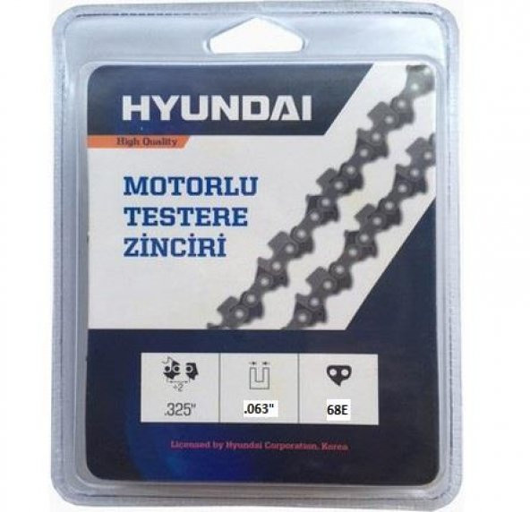 Hyundai 3,2534 1,6mm Diş Paket Zincir