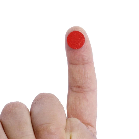 Yapışkanlı Vida Tapası Tıpası Kırmızı Vida Kapatıcı Kapağı (100 ADET) - Resim 2