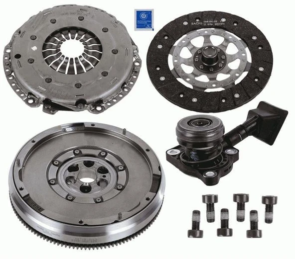 DEBRİYAJ VOLANLI KİT VOLANT SET RULMAN P207-P208-P308-P508-P2008-P3008-P5008-C3-C4-C5-DS3-DS4-DS5 OYNAR Euro5 1.6 HDI DV6C