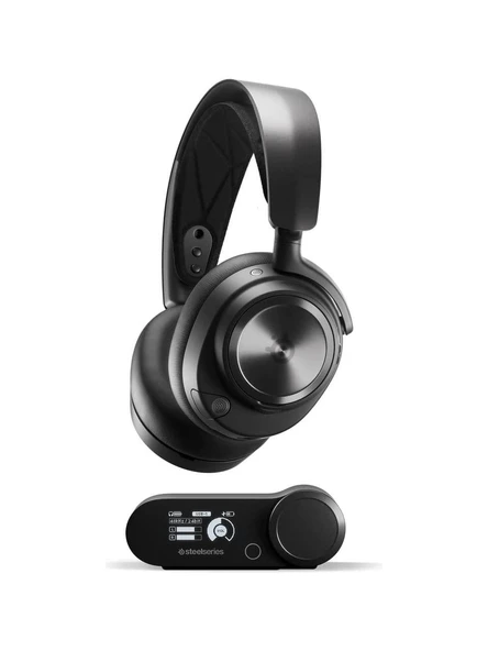 SteelSeries Arctis Nova Pro for Xbox Siyah Kablolu/Kablosuz Kulak Üstü Oyuncu Kulaklığı