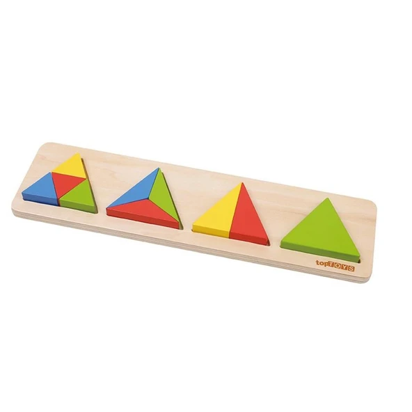 1018-SKC Chiva, Parça Bütün Üçgen - Ahşap - 2