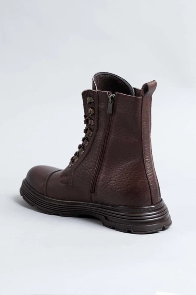 BAĞCIKLI DERİ ERKEK BOT - 11