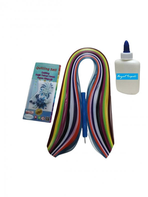 Hayal Sepeti Mini 10mm Quilling Seti (Metal UÇLU Kıvırma Aparatı ile Birlikte) - 2