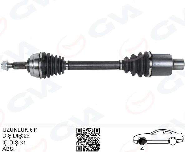 ON AKS SAG KOMPLE DACIA DUSTER 10 4X4 6İLERİ