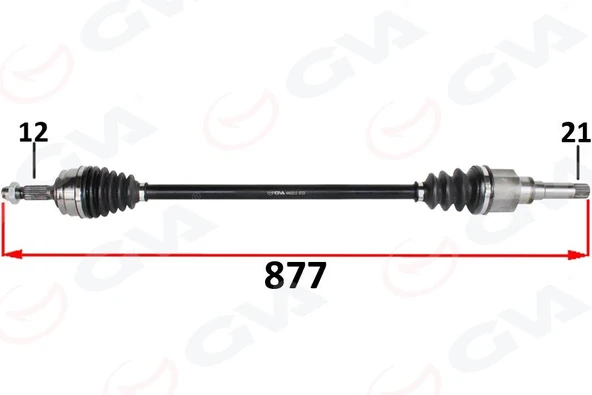 KOMPLE AKS ÖN SAĞ PSA 301 1.2 VTI M-T 12-