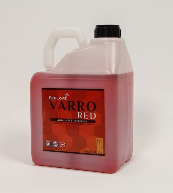 VARRO RED 5 LT - Varroa & Arı Biti Dökme 100 Orjinal  (**ÜCRETSİZ KARGO**)