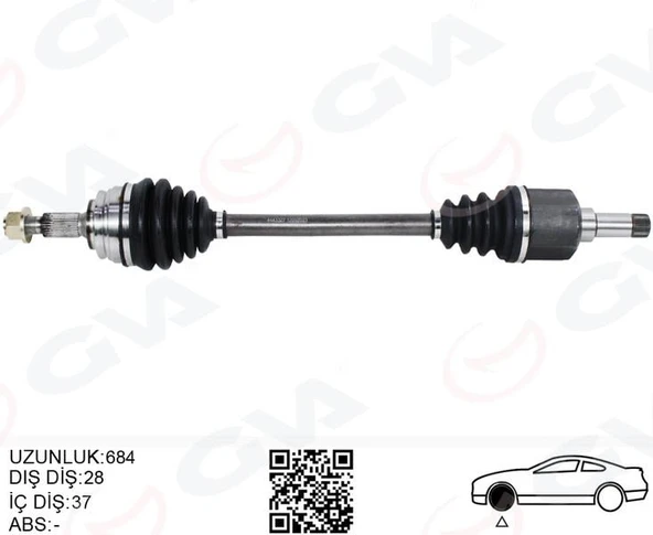KOMPLE AKS SOL ON PSA 3008 1.5 -1.6 BlueHDI M-T 16- 5008 II 1.5 HDI-1.6 HDI M-T 14- C4 PIC. 1.6 HDI M-T 13- C5 AIRCROSS 1.5 HDI M-T 19-
