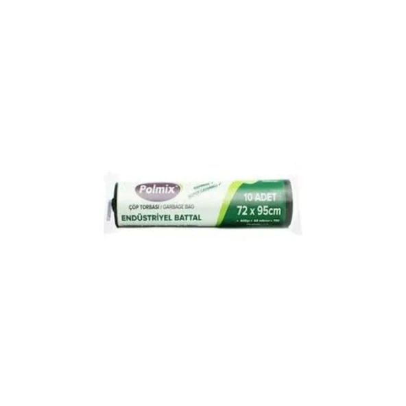 Polmix Çöp Torbası Battal 72X95