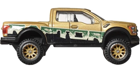 Hot Wheels Premium Car Culture 2017 FORD F-150 RAPTOR JBK70 - Resim 4