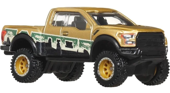 Hot Wheels Premium Car Culture 2017 FORD F-150 RAPTOR JBK70 - Resim 3