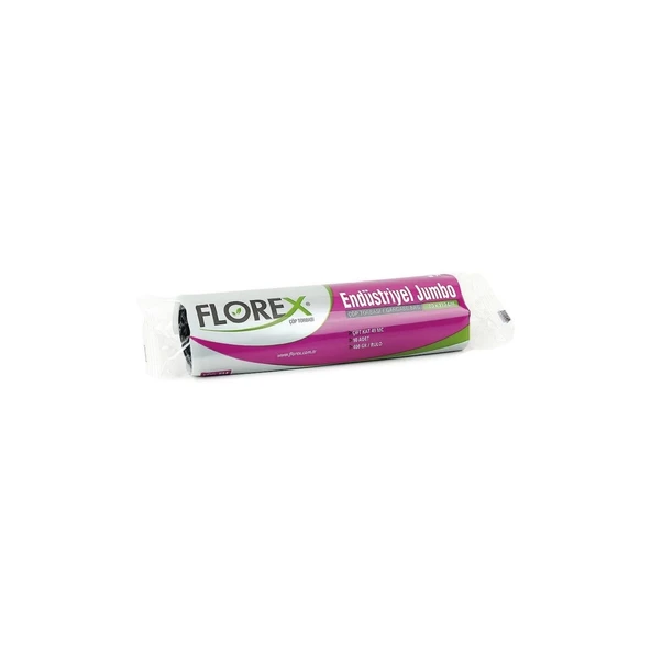 Florex Endüstiyel .Jumbo Siyah Çöp Poşeti 10LU-514