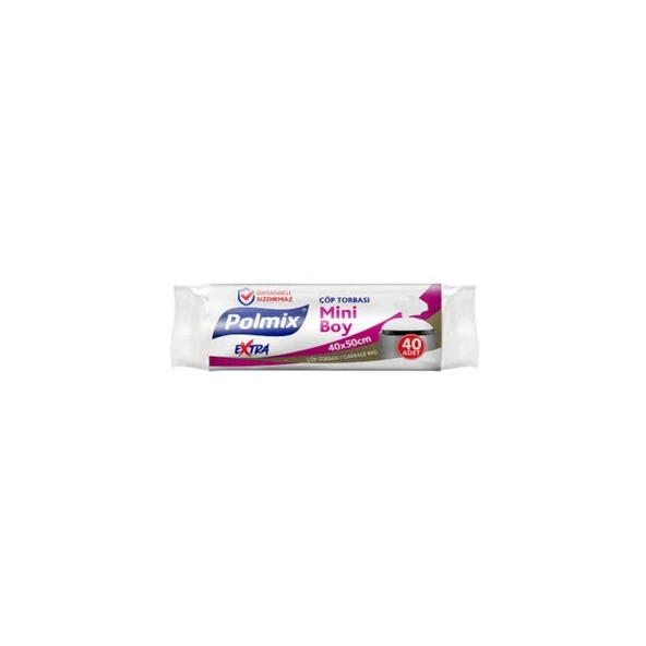 Polmix Çöp Poşeti Mini 40X50