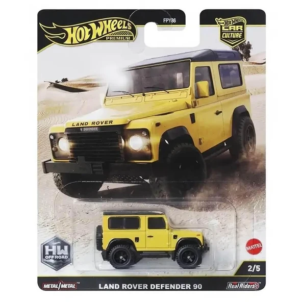 Hot Wheels Premium Car Culture LAND ROVER DEFENDER 90 JBK74