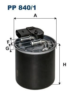 YAKIT FILTRESI MERCEDES OM651 W639 W447 W470 B906 B907 B910