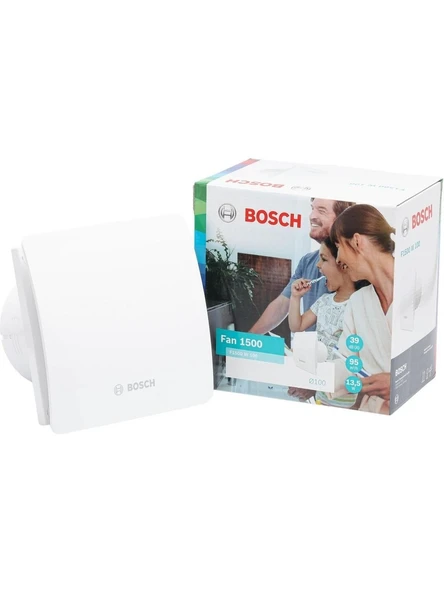 Bosch Banyo Aspiratörü / Fan 1500 Serisi Beyaz 100 mm çap ''TEŞHİR''