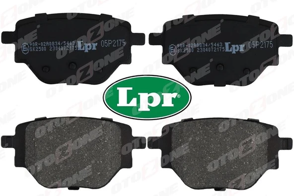 ARKA FREN BALATASI CORSA F 19 C4 20 2008 19 208 19 249 mm