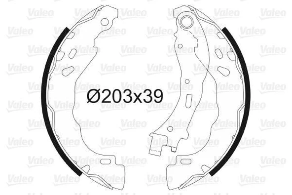 ARKA FREN BALATASI KAMPANA CORSA F 19 C-ELYSEE 12 C3 09 C4 14 301 12 208 12 DS3 15