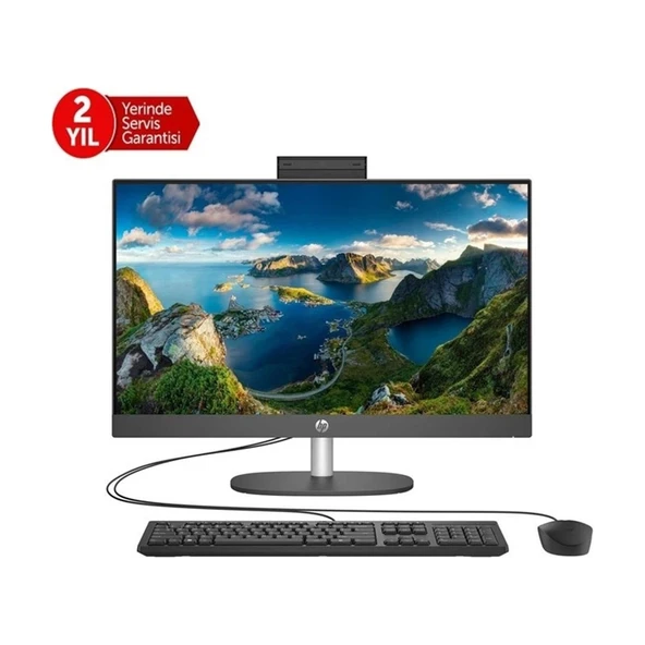 HP Proone 240 G10 B6JC9ES I5-1334U 16GB 512SSD Wifi 6 23.8" Freedos Siyah Aıo Bilgisayar
