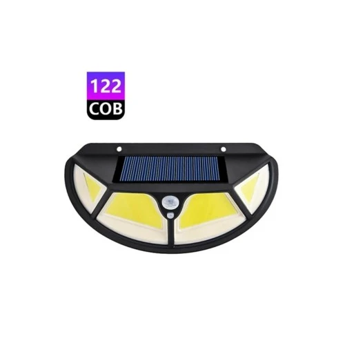 Fonksiyonel Sensörlü 122 Ledli Solar Bahçe Lambası - 2